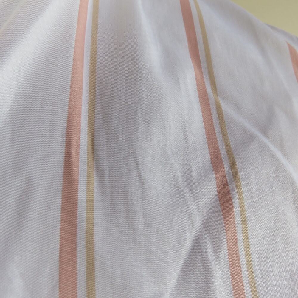 NWT Lafayette 148 New York White Pink Stripe Blouse S Women's - Picture 2 of 11